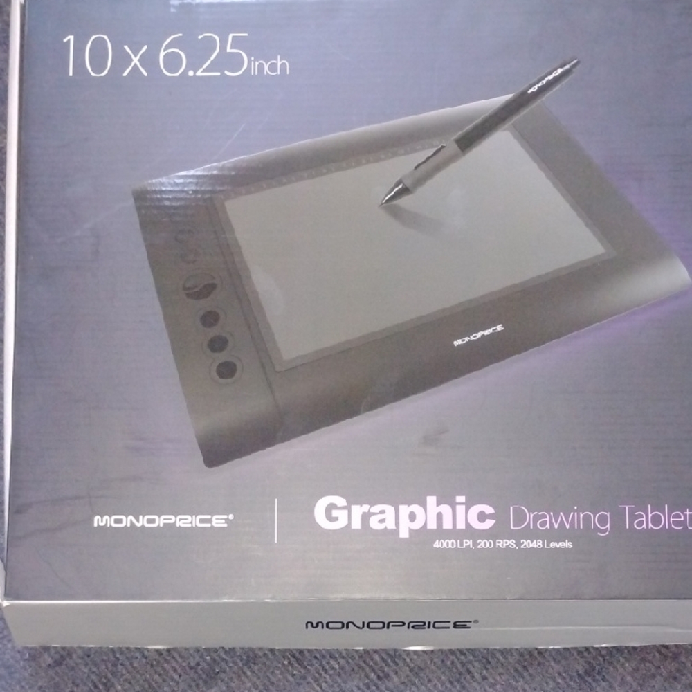 Black Graphics Tablet - Picture 7 of 8